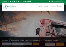 Tablet Screenshot of bestcourierservices.com